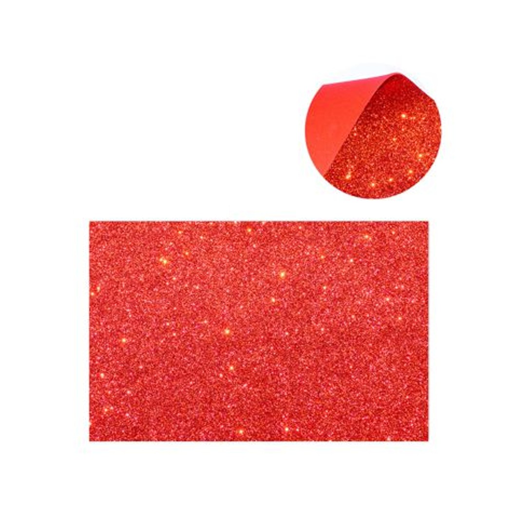 Carta Eva Glitter Rosso - 40*60cm